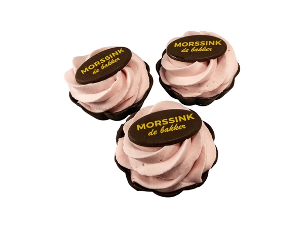 Suikervrij aardbeien gebakje